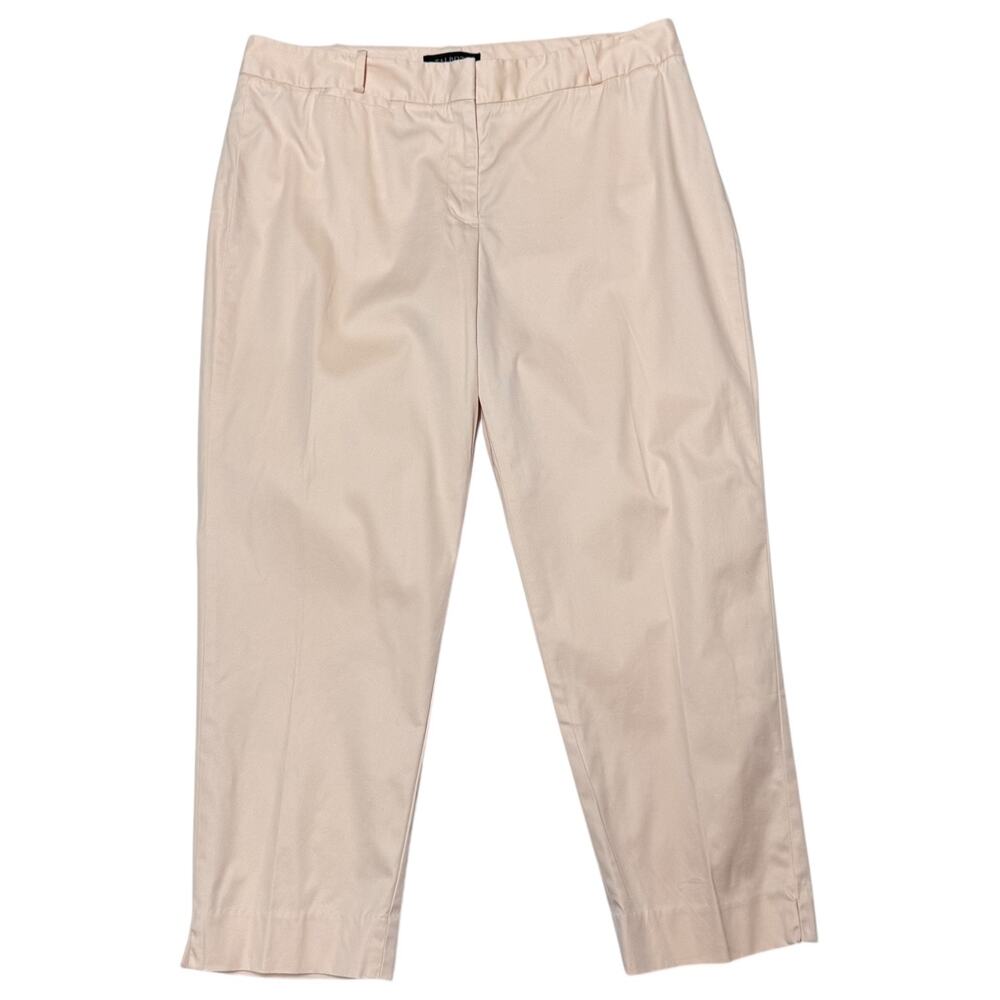 Talbots Signature Crop Pant Light Pink 12